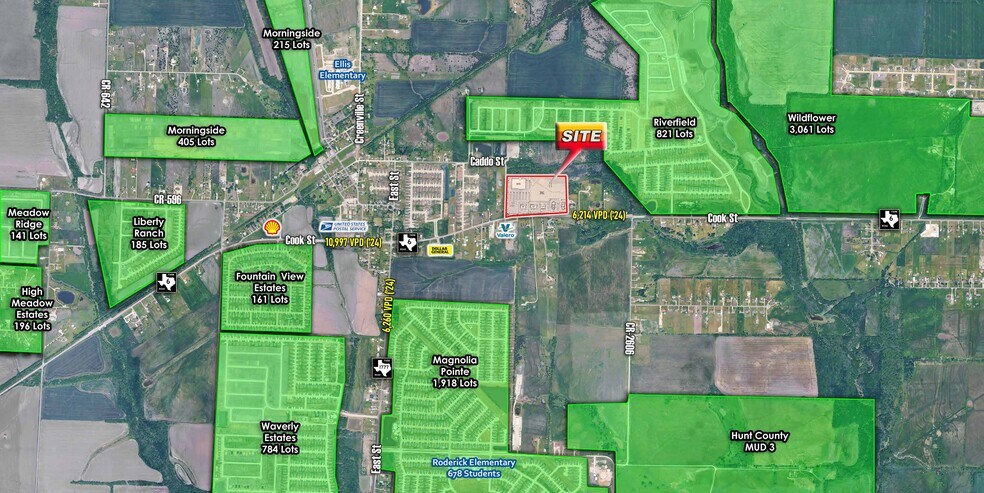 Primary Photo Of NEC Cook St & Caddo St, Josephine Land For Sale