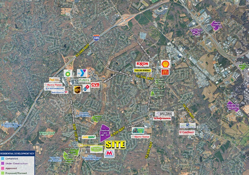 More Photos Of 2835 Chestnut Ln, Stallings General Retail For Lease