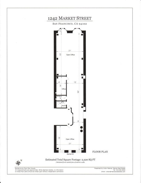 More Photos Of 1242 Market St, San Francisco Loft Creative Space For Lease