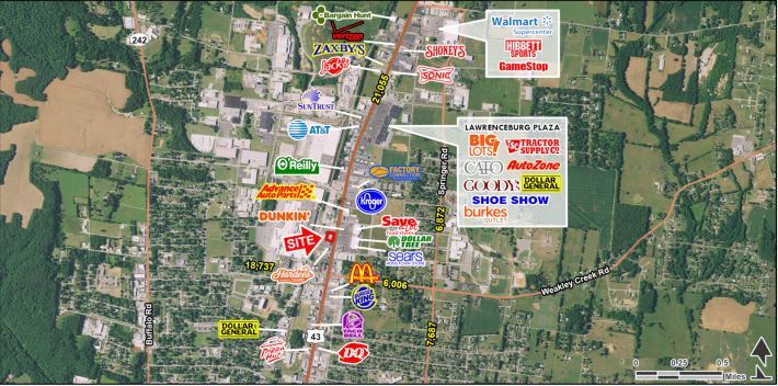 More Photos Of 1505 N Locust Ave, Lawrenceburg General Retail For Lease