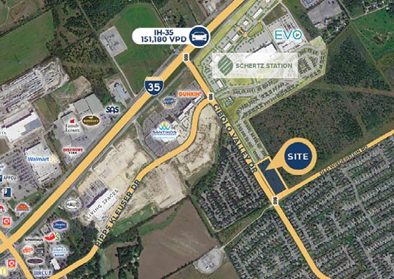 Primary Photo Of IH-35 & Cibolo Valley Dr., Schertz Land For Lease