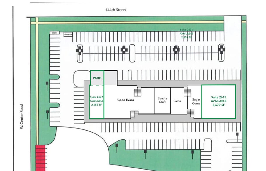 More Photos Of 14126 W Center Rd, Omaha Unknown For Lease