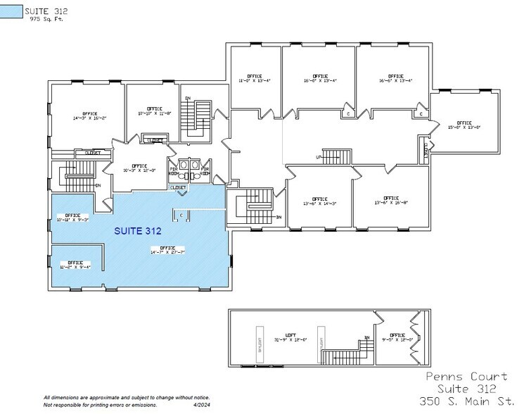 More Photos Of 350 S Main St, Doylestown Office For Lease