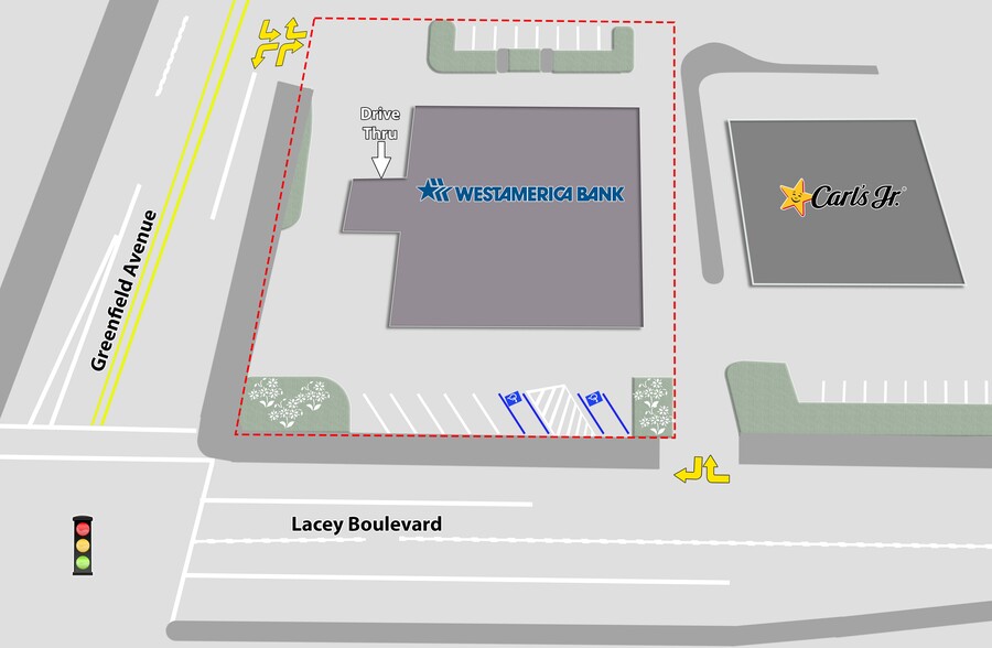 More Photos Of 890 W Lacey Blvd, Hanford Bank For Sale