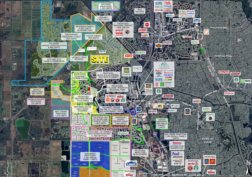 More Photos Of 0 Crosstown Parkway, Port Saint Lucie Land For Lease
