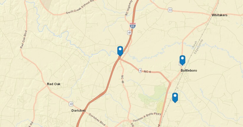 More Photos Of 6551 US 301, Battleboro Land For Lease