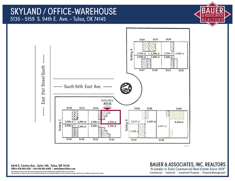 More Photos Of 5130-5159 S 94th East Ave, Tulsa Research And Development For Lease