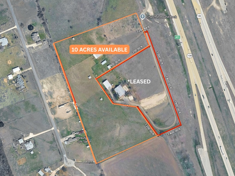 More Photos Of 9100 SH-130, Hutto Land For Lease