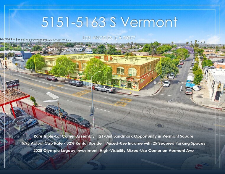 Primary Photo Of 5151-5161 Vermont Ave, Los Angeles Storefront Retail Residential For Sale
