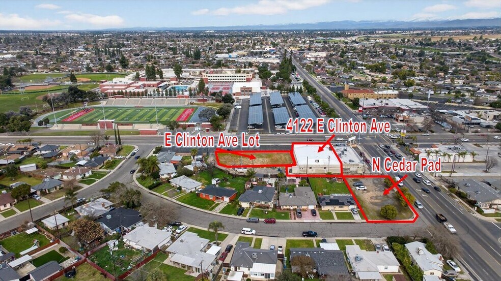 More Photos Of 4122-4150 E Clinton Ave, Fresno Unknown For Lease