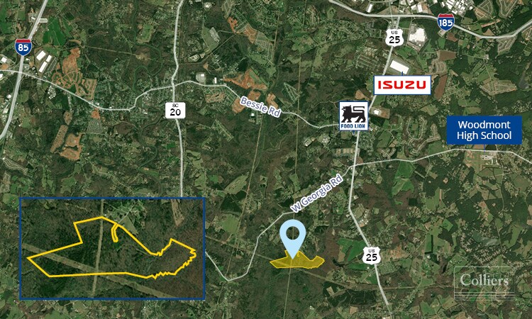 More Photos Of 00 Painter Road Rd, Pelzer Land For Sale