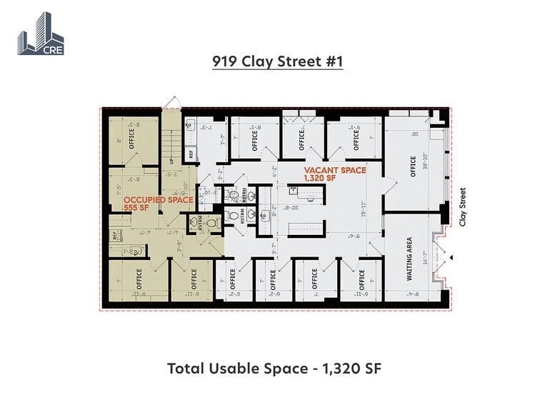 More Photos Of 919 Clay St, San Francisco General Retail For Lease