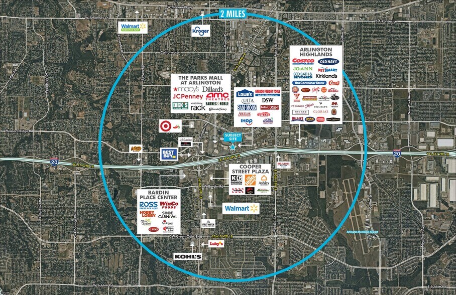 More Photos Of 1255 W Interstate 20, Arlington Restaurant For Lease