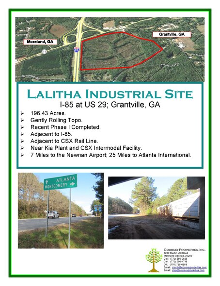 Primary Photo Of US Route 29 & Interstate 85, Grantville Land For Sale