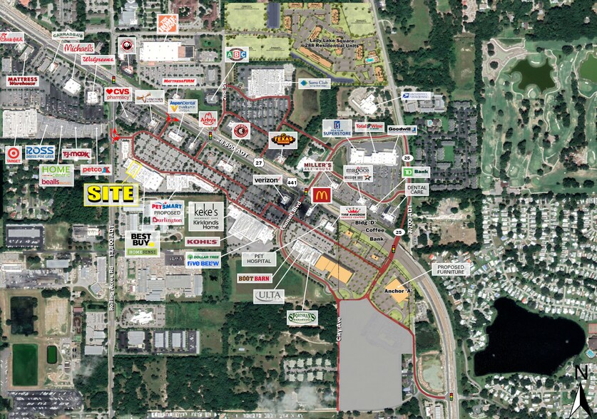 More Photos Of SWC US 441 hwy @ SR 25, Lady Lake General Retail For Lease