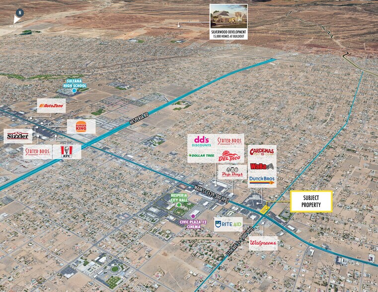 More Photos Of Main Street @ 11th Avenue, Hesperia Land For Sale