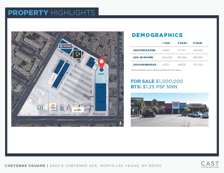 More Photos Of 2400 E Cheyenne Ave, North Las Vegas Land For Sale
