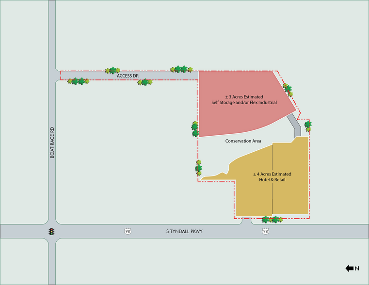 More Photos Of 1117 S Tyndall Pky, Panama City Land For Sale