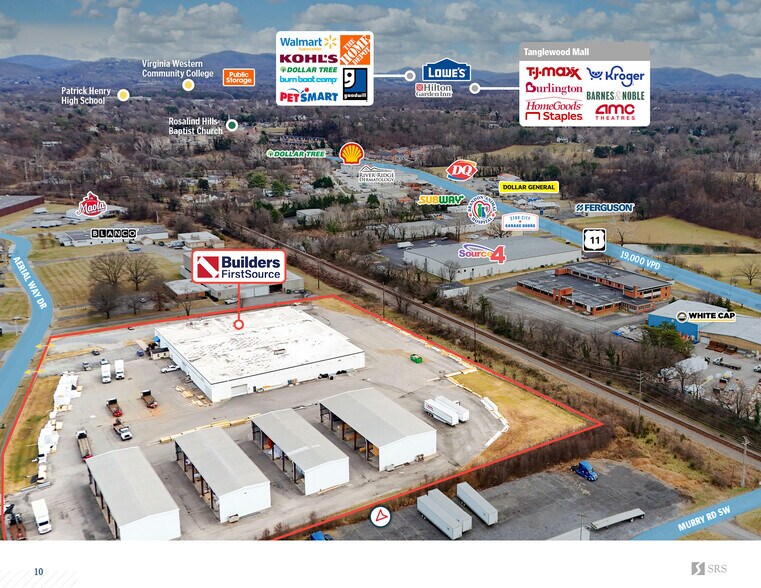 More Photos Of 3488 SW Aerial Way Dr, Roanoke Warehouse For Sale