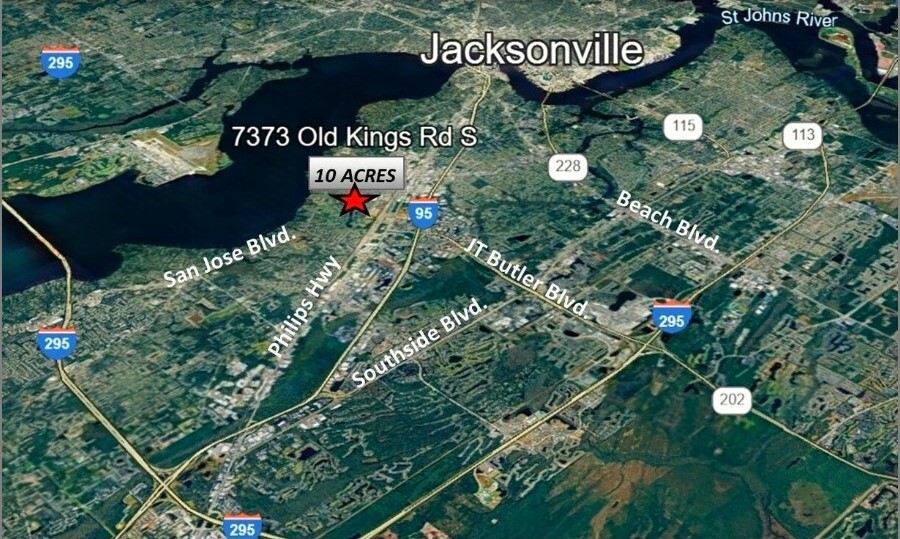 Primary Photo Of 7373 Old Kings Rd, Jacksonville Land For Sale