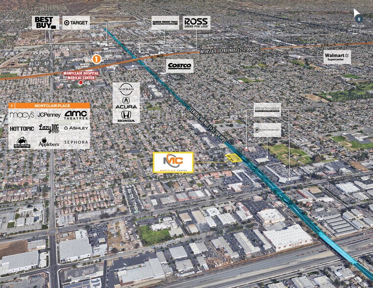 More Photos Of 10340-10368 Central Ave, Montclair Storefront For Sale