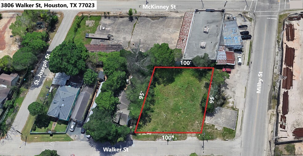 Primary Photo Of 3810 Walker St, Houston Land For Sale