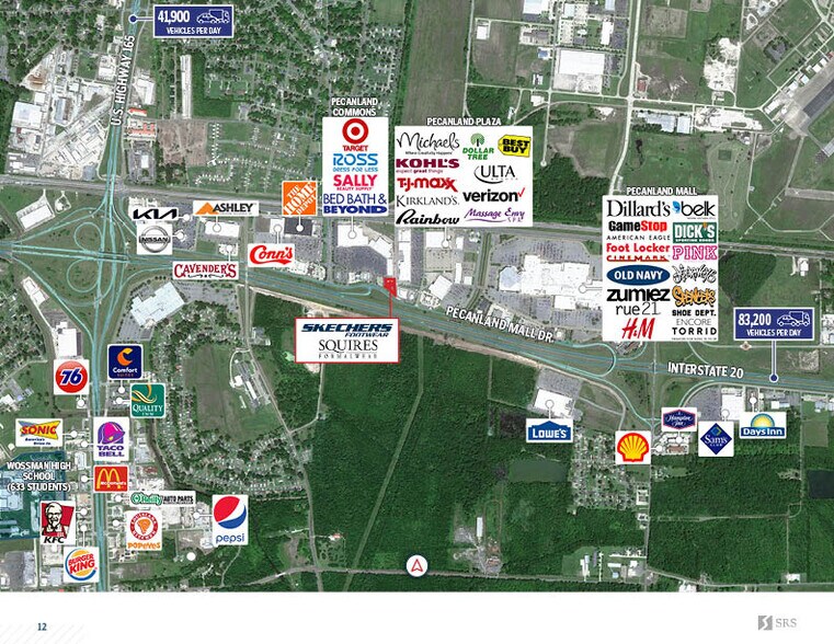 More Photos Of 4301 Pecanland Mall Dr, Monroe Freestanding For Sale