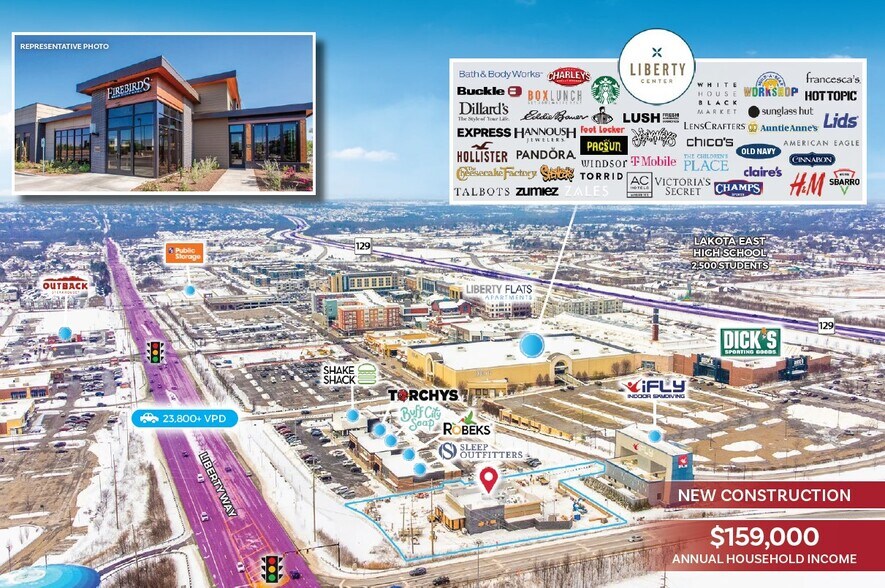 Primary Photo Of 7685 Blake st, Liberty Township Restaurant For Sale