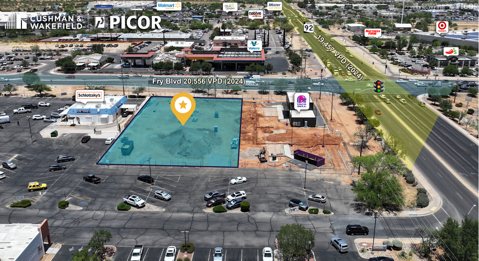 Primary Photo Of SWC Fry Blvd @ SR 92, Sierra Vista Land For Lease