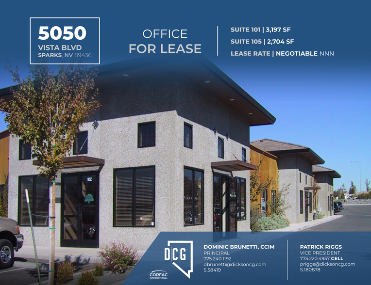 Primary Photo Of 5050 Vista Blvd, Sparks Medical For Lease