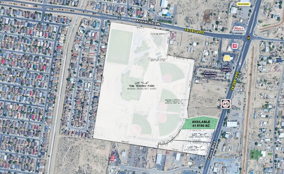 More Photos Of 1941 Coors Blvd SW, Albuquerque Land For Sale