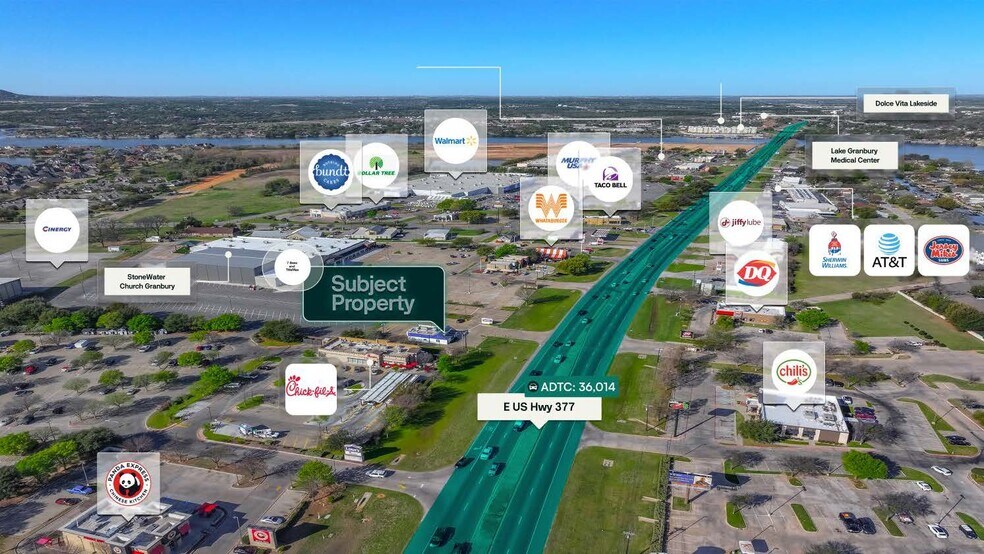 More Photos Of 1001 E Highway 377, Granbury Fast Food For Sale