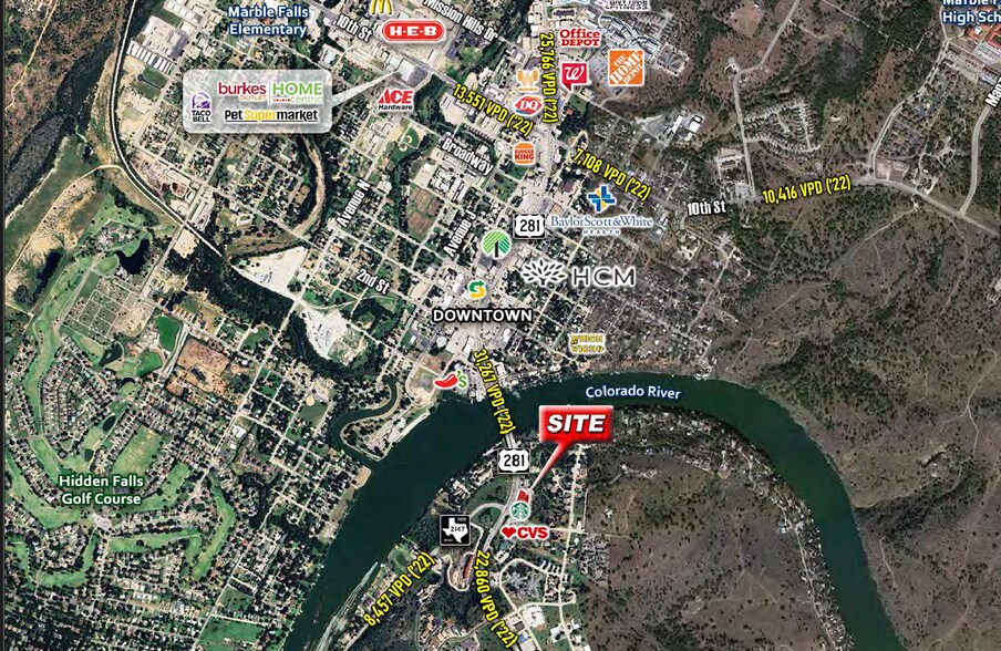 More Photos Of TBD Highlander, Marble Falls Land For Sale