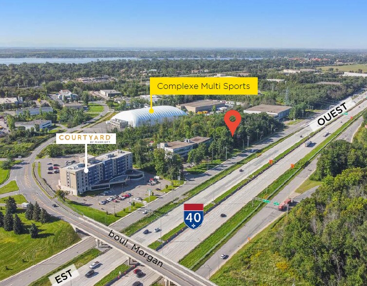 More Photos Of Hwy Trans-Canada, Baie-d'Urfé Land For Sale