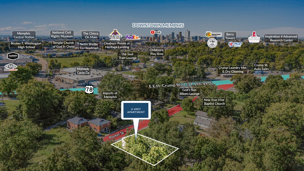 More Photos Of 784 Porter St, Memphis Apartments For Sale