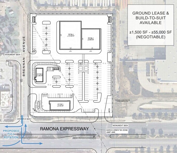 More Photos Of NEC Ramona Expy. & Brennan Ave, Perris Land For Sale