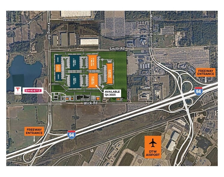 Primary Photo Of 1 Vining Rd, Romulus Unknown For Lease