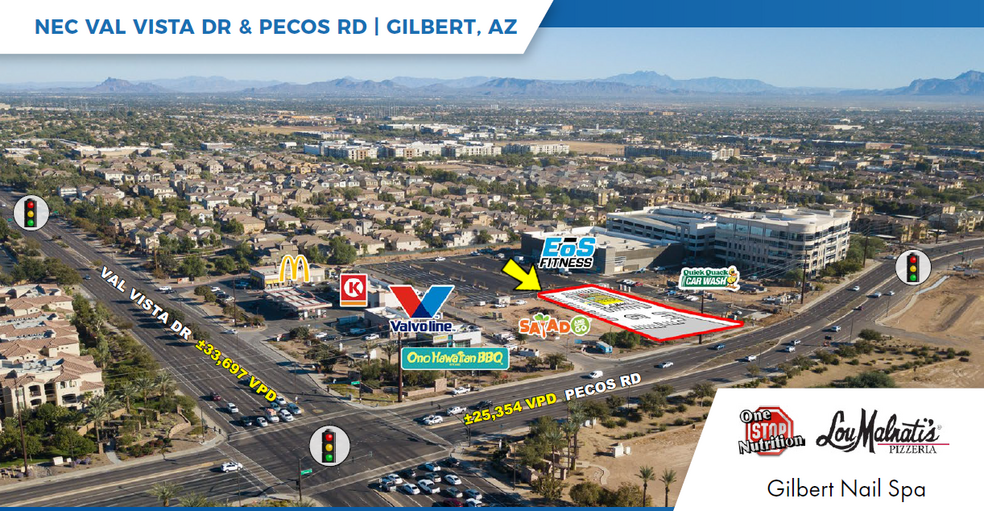 Primary Photo Of NEC Val Vista & Pecos Rd, Gilbert General Retail For Lease