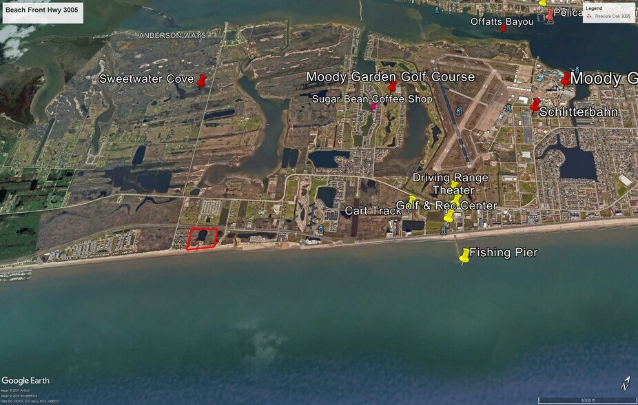 More Photos Of 11102 Termini-San Luis Rd Hwy, Galveston Land For Sale