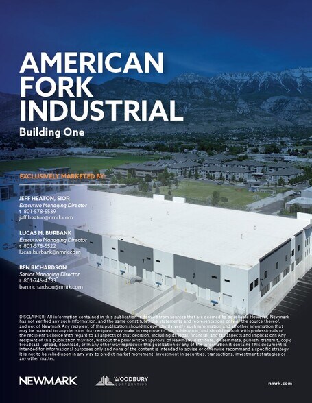 More Photos Of 860 E 930 S, American Fork Distribution For Lease