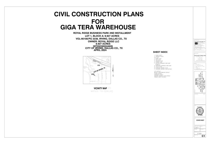 More Photos Of 8221 Royal Ridge Pky, Irving Warehouse For Lease