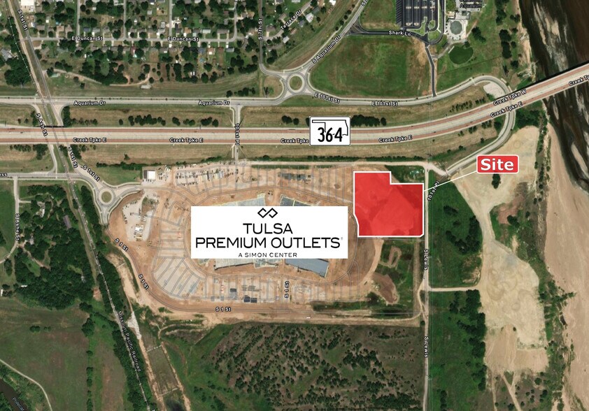 Primary Photo Of 801 E Outlet Dr, Jenks Land For Sale
