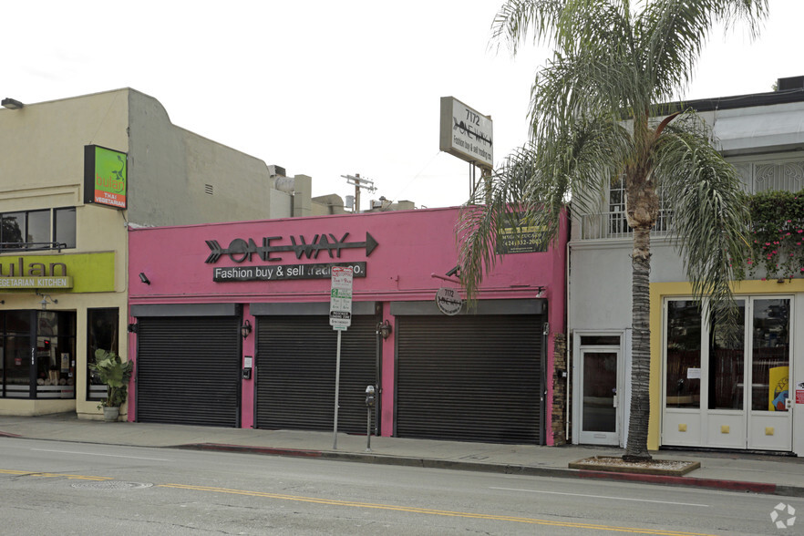 Primary Photo Of 7172 Melrose Ave, Los Angeles Storefront For Sale