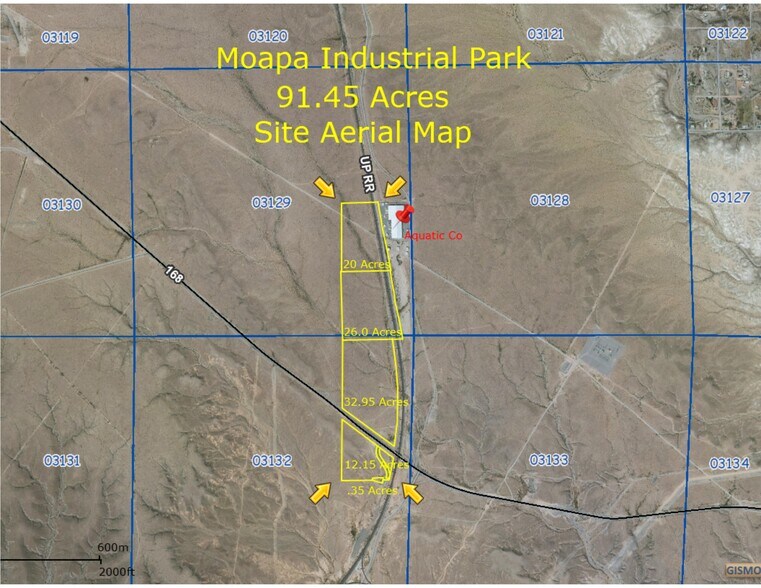 More Photos Of Hwy 168 & Hidden Valley, Moapa Land For Sale