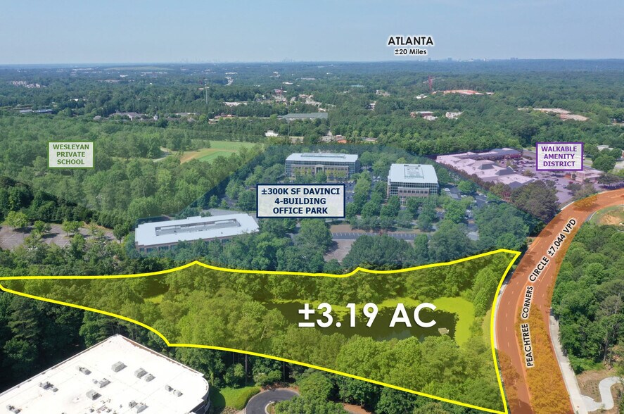 More Photos Of adj. to 5051 Peachtree Corners Circle, Peachtree Corners Land For Sale