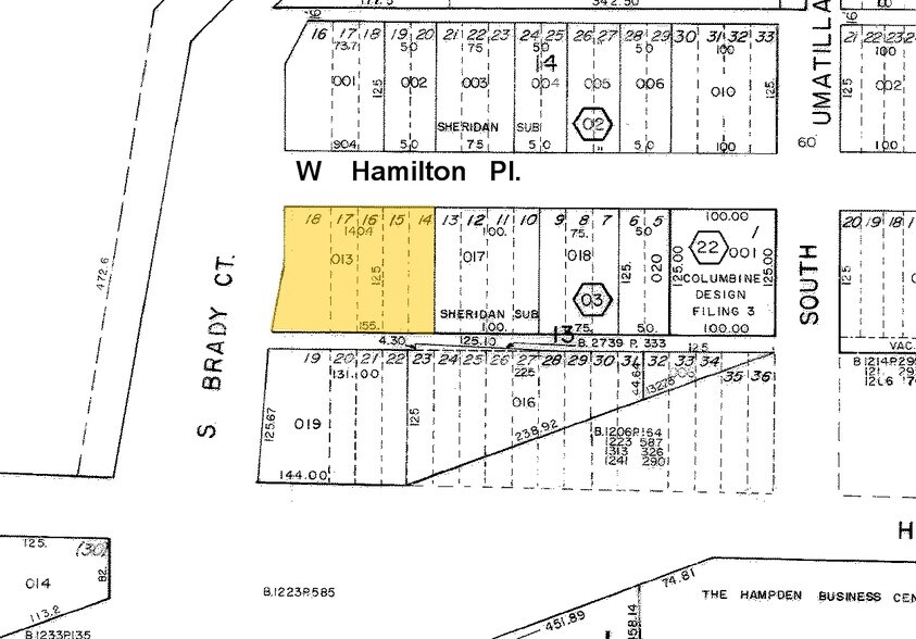 More Photos Of 2080 W Hamilton Pl, Sheridan Warehouse For Lease