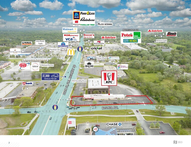 More Photos Of 4349 211th St, Matteson Fast Food For Sale