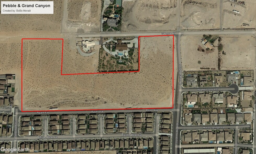 Primary Photo Of Pebble Rd @ Grand Canyon Drive, Las Vegas Land For Sale