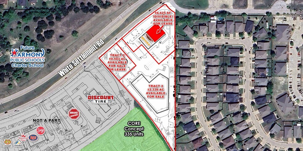 Primary Photo Of 9713 White Settlement Rd, Fort Worth Freestanding For Lease