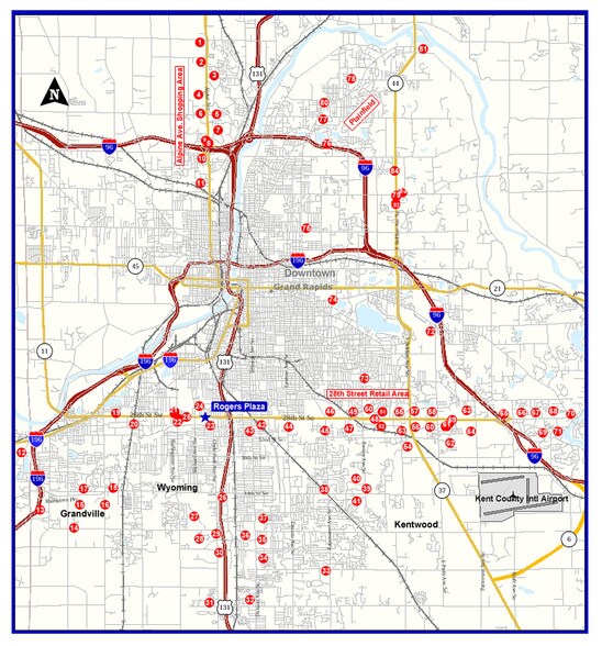 More Photos Of 950-1148 28th St SW, Wyoming Storefront For Lease